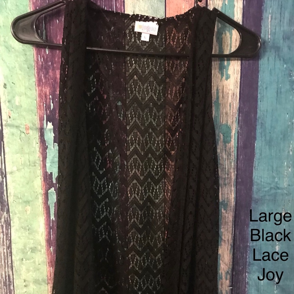 Large black lace Joy